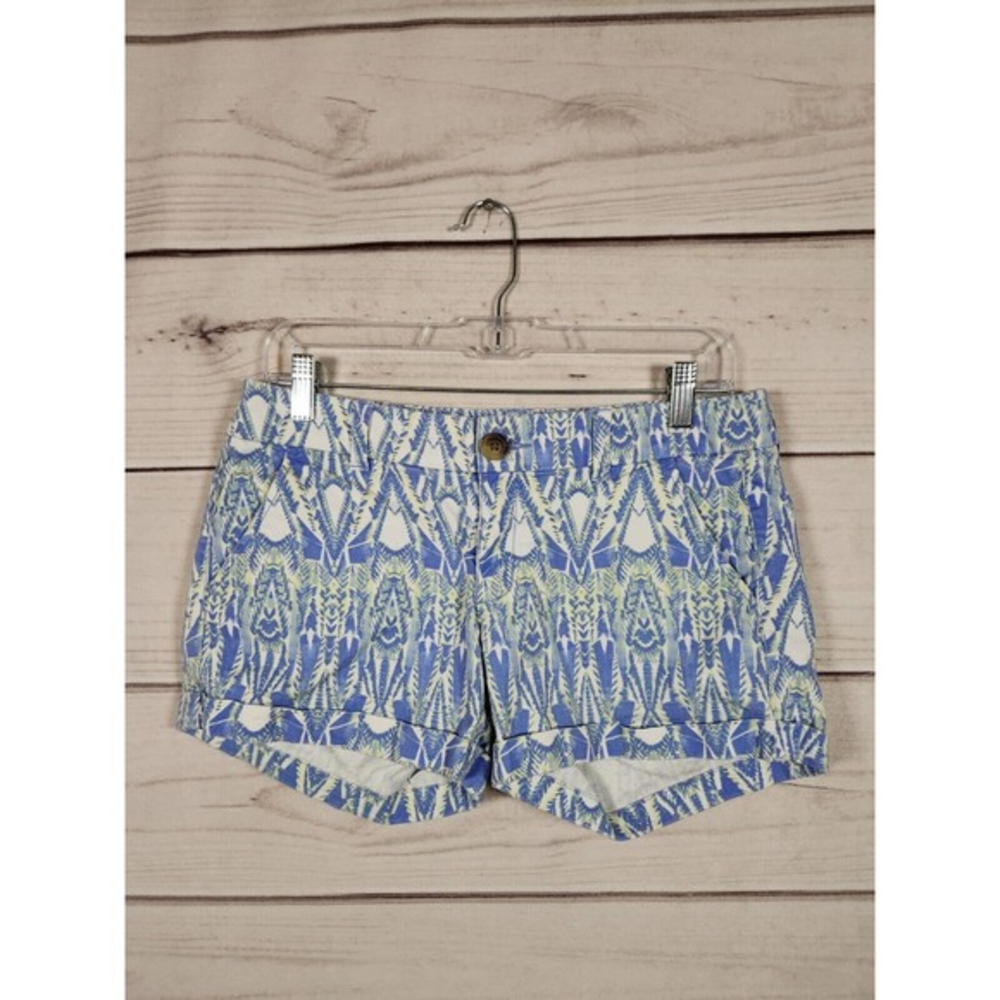 American Eagle Outfitters Women's‎ Tribal Print Stretchy Shorts Size 6